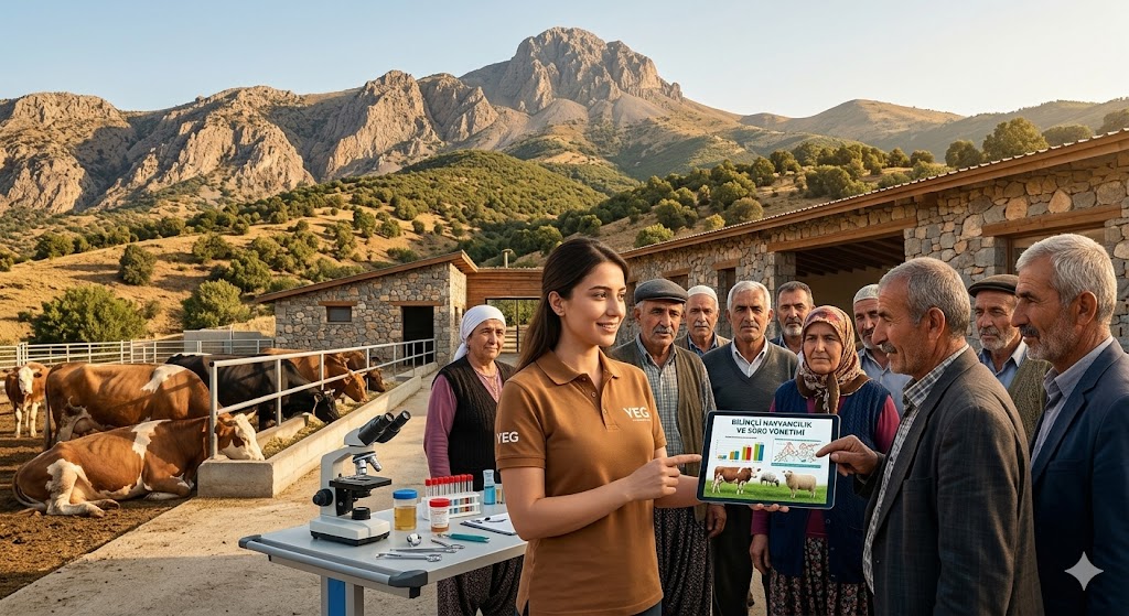 Pütürge’de Hayvancılık Canlanıyor: Bilinçli Besicilik İçin Eğitim Verildi
